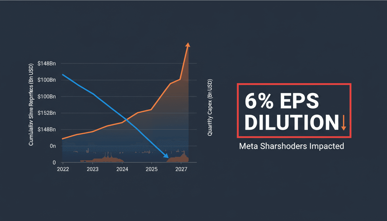 Meta Launches Record Near-100 Billion Equity Offering to Fund AI Infrastructure Diluting Shareholders by Approximately 6 Percent