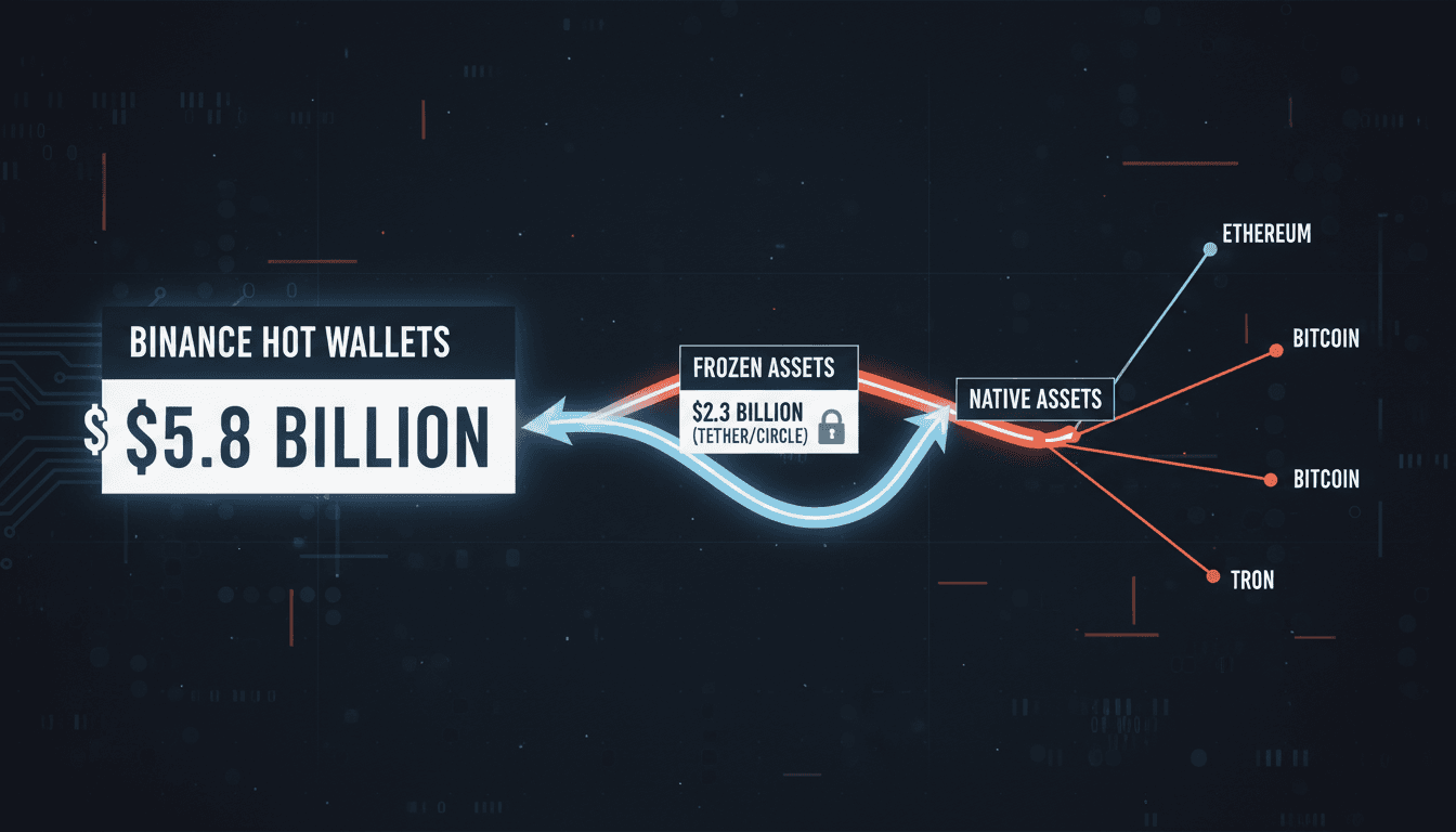 Suspected Binance Hot Wallet Compromise Moves Up to $5.8 Billion in Crypto Assets Across Multiple Blockchains
