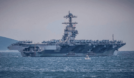 USS Gerald R. Ford completes record-setting 300-day deployment