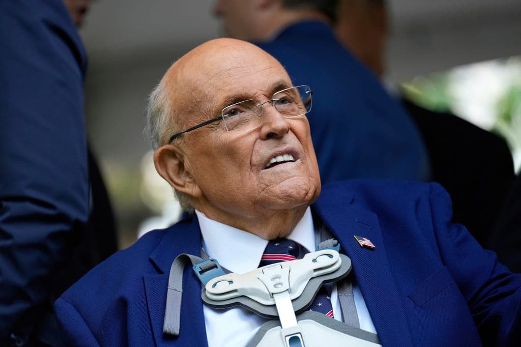 Rudy Giuliani hospitalized in critical but stable condition