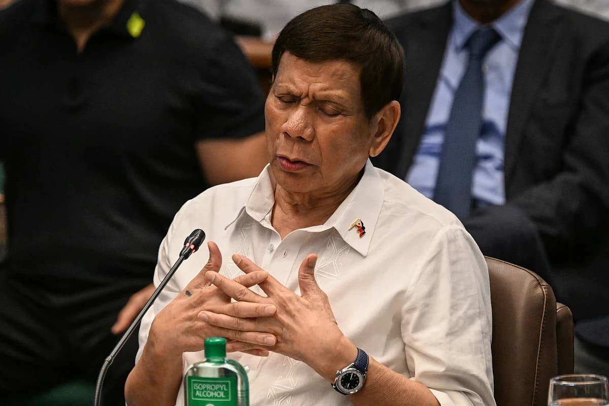 ICC Confirms Crimes Against Humanity Charges Against Former Philippine President Duterte
