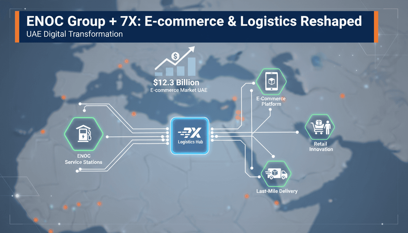 ENOC Group and 7X Sign MoU to Enhance E-Commerce and Logistics in the UAE