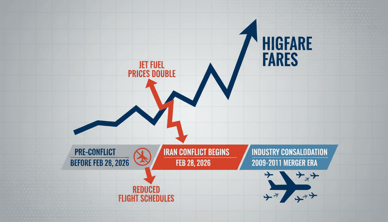 Delta Air Lines CEO Projects Higher Fares and Industry Consolidation Amid Iran Conflict Fallout