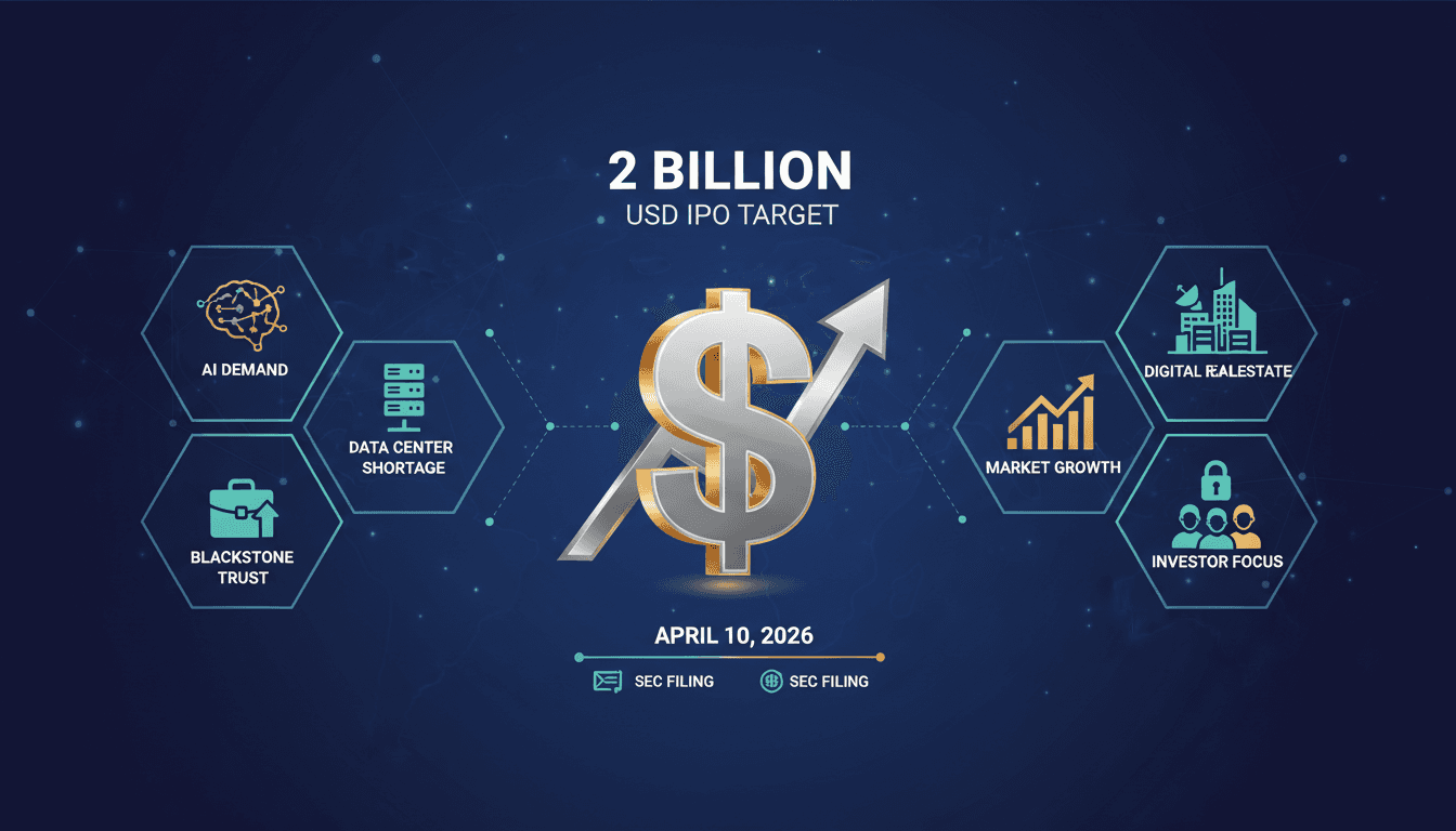 Blackstone Digital Infrastructure Trust files for $2 billion IPO to acquire data centers