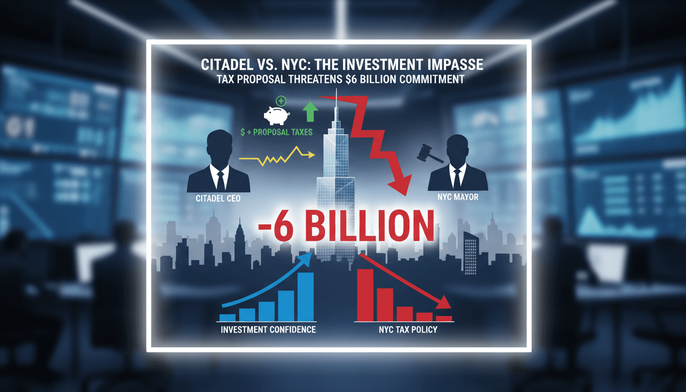 Citadel Criticizes NYC Mayor's Tax Proposal Amid Investment Concerns