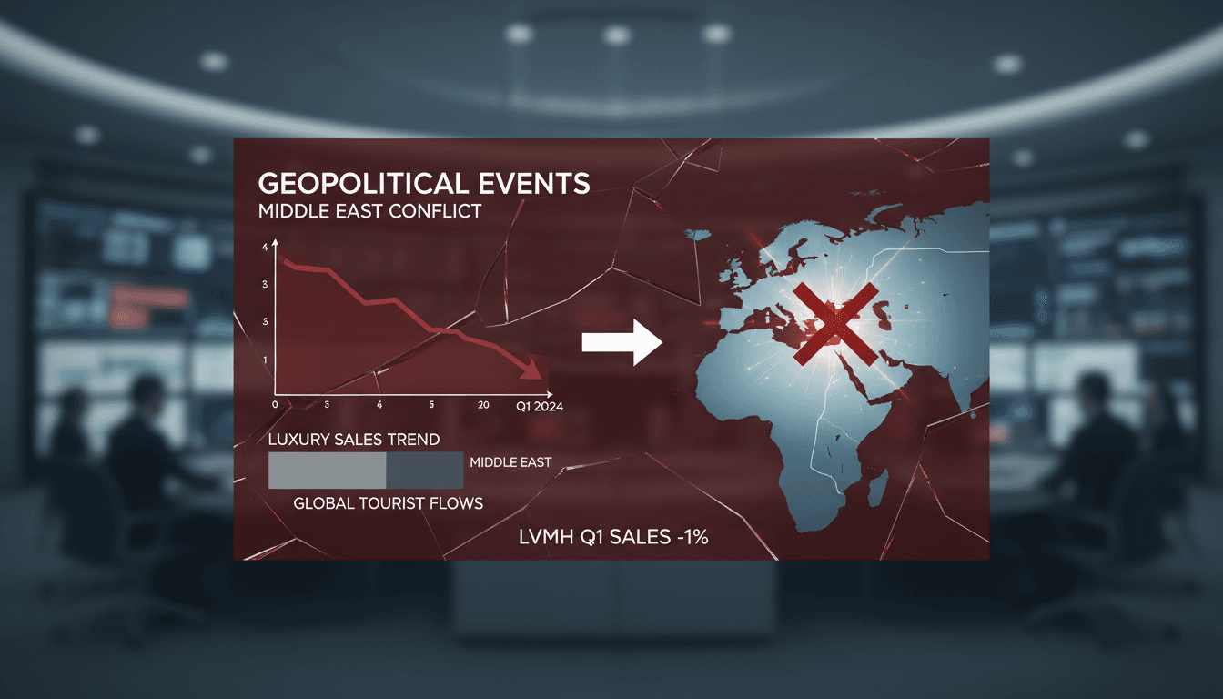 LVMH CEO warns of luxury market risks due to Middle East conflict