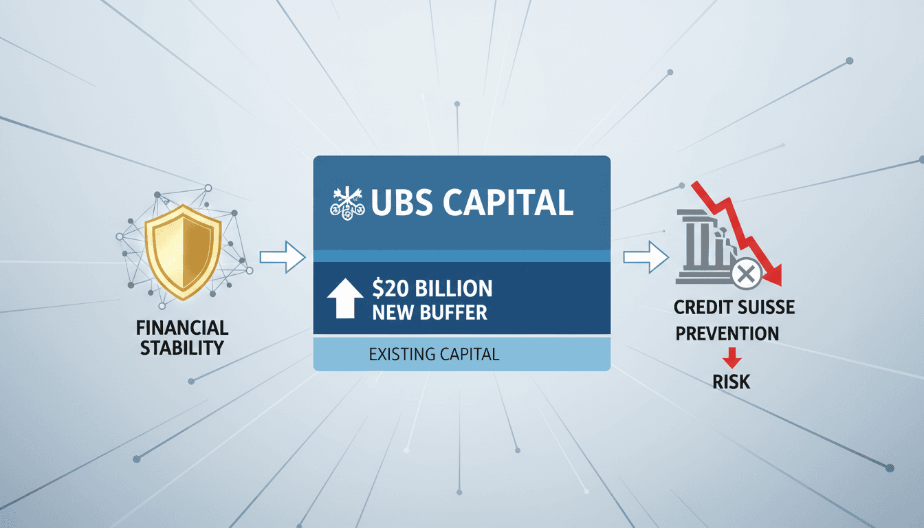 Switzerland proposes $20 billion capital increase for UBS to enhance financial stability
