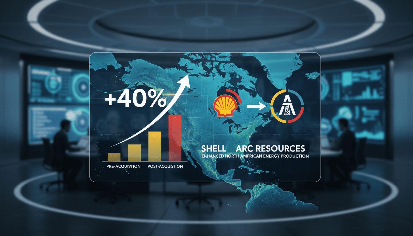 Shell acquires ARC Resources for $16 billion to enhance North American energy production