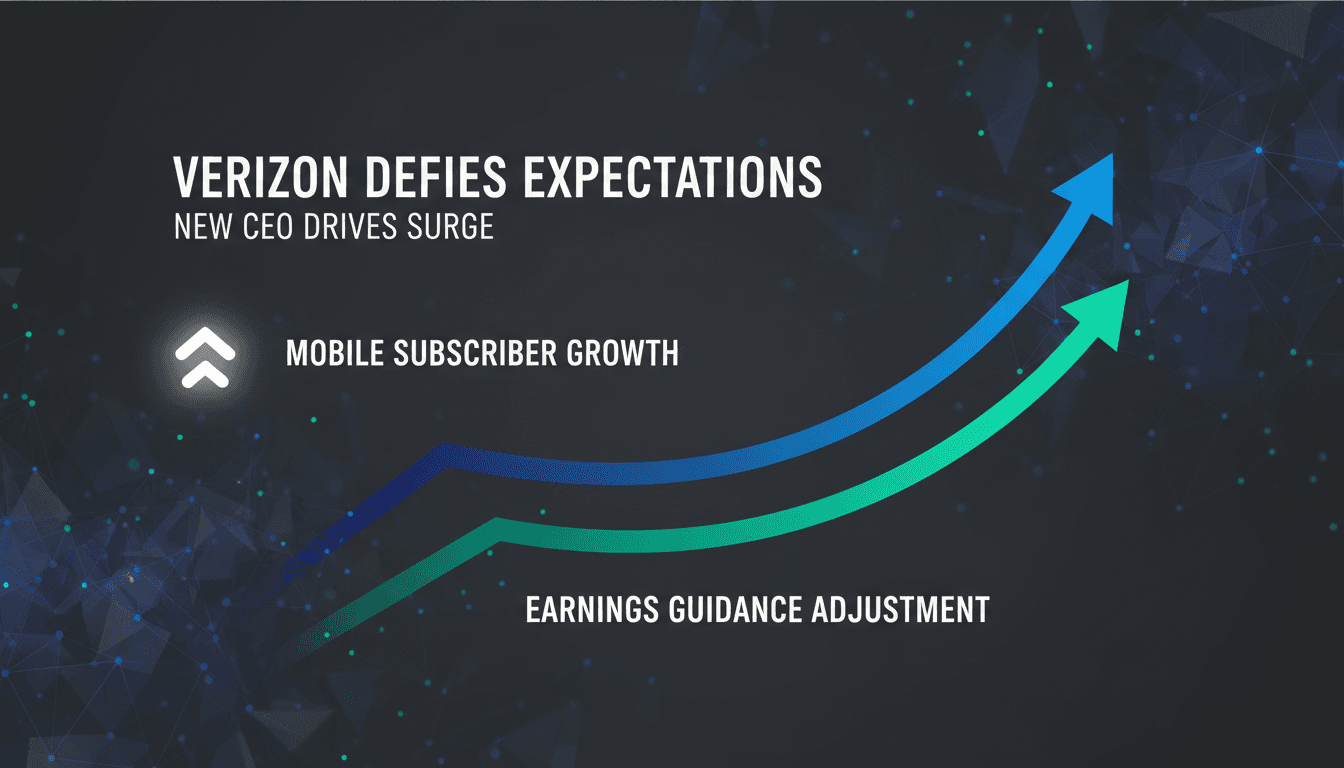 Verizon reports unexpected mobile subscriber growth under new CEO