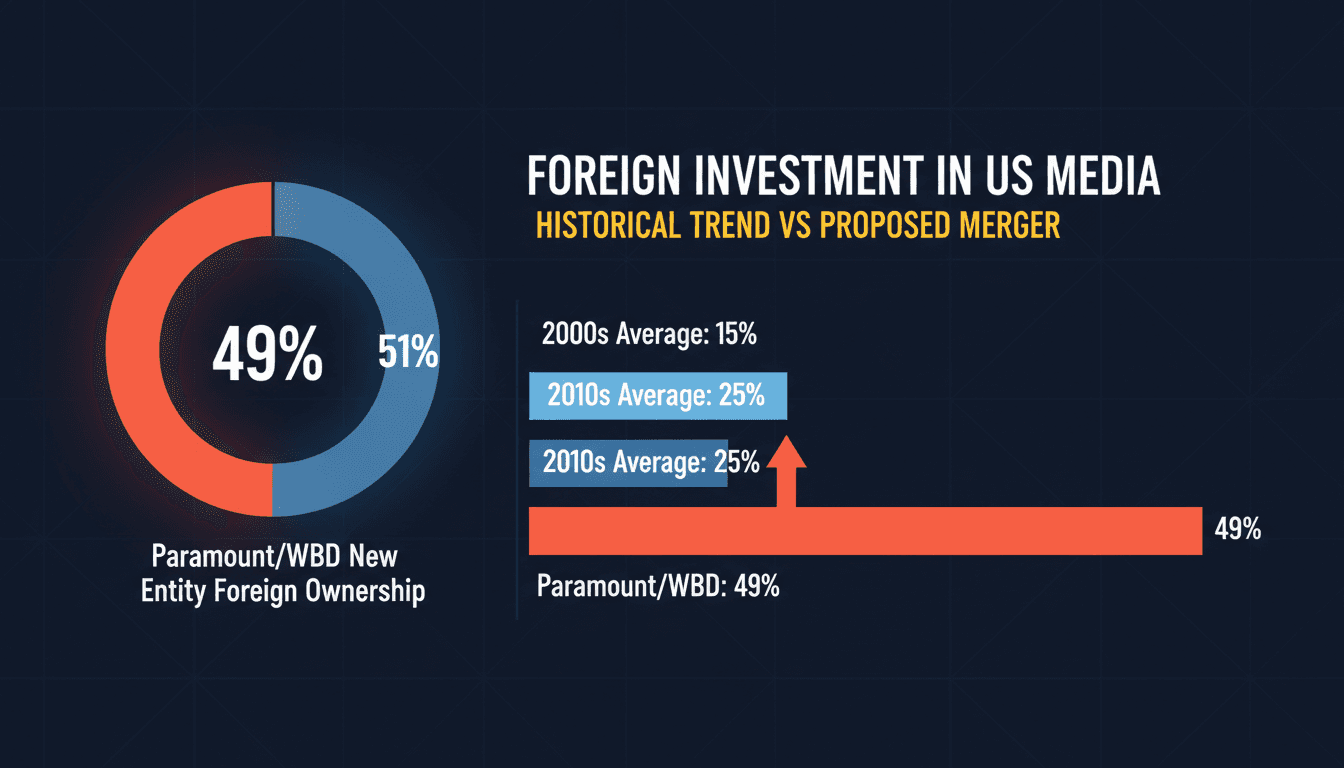 Paramount Seeks FCC Approval for Foreign Investment in Warner Bros. Discovery Merger