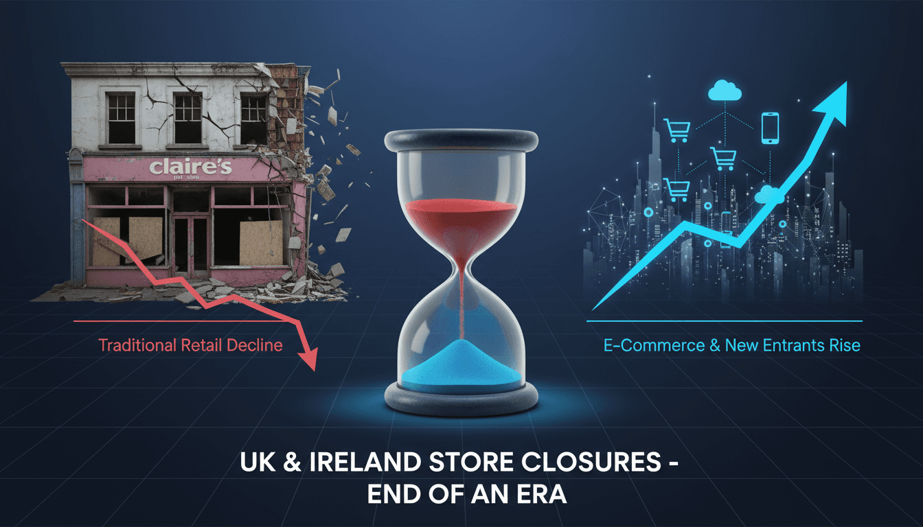 Claire's Closes All UK and Ireland Stores Ending 30-Year Presence
