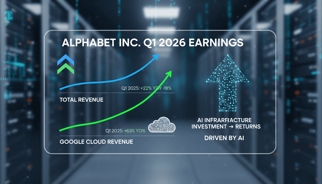 Alphabet Inc. reports record Q1 2026 earnings driven by Google Cloud growth