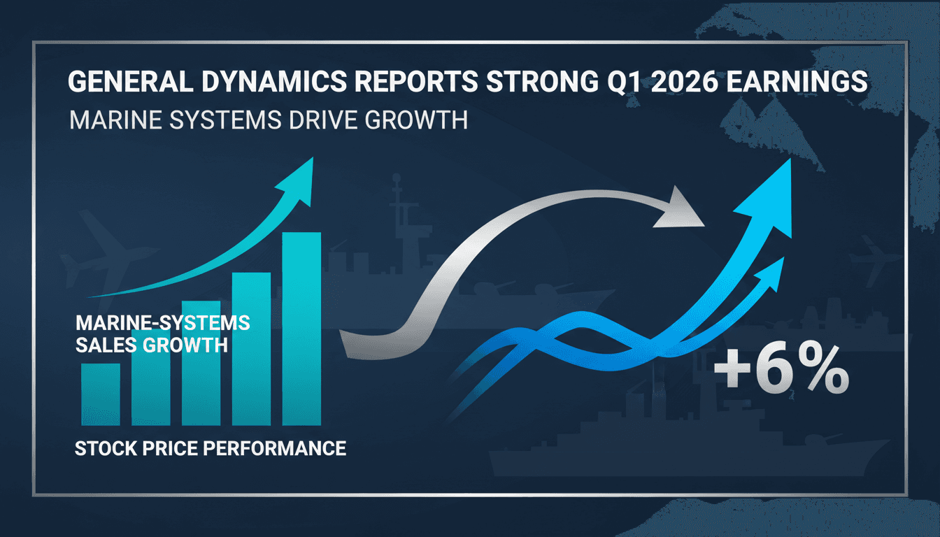 General Dynamics Reports Strong Q1 2026 Earnings Driven by Marine Systems Growth