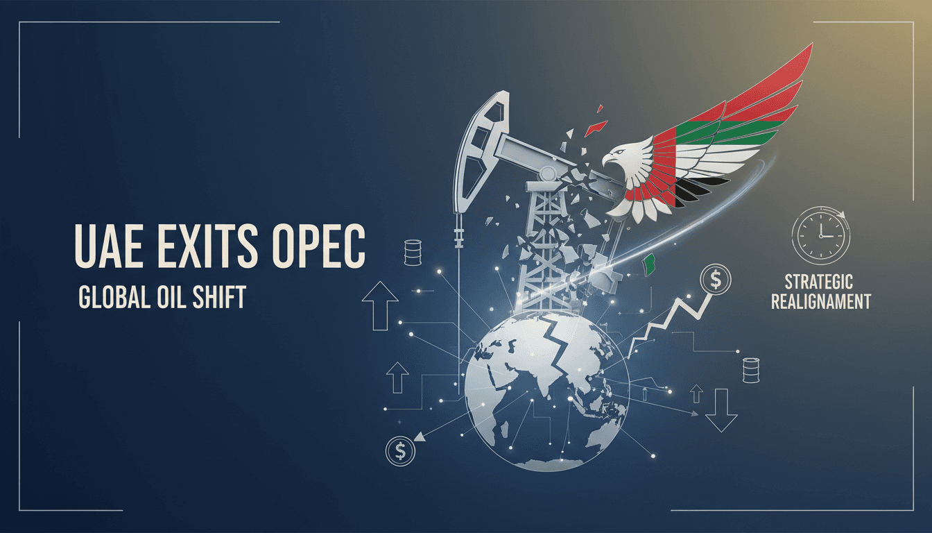 UAE withdraws from OPEC and OPEC+