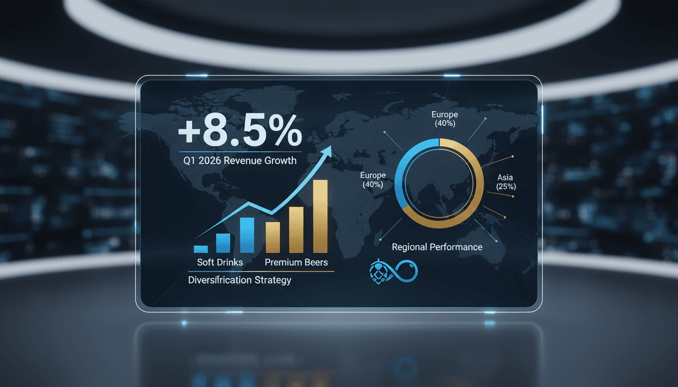 Carlsberg Reports Strong Q1 Revenue Growth Driven by Diversification Strategy