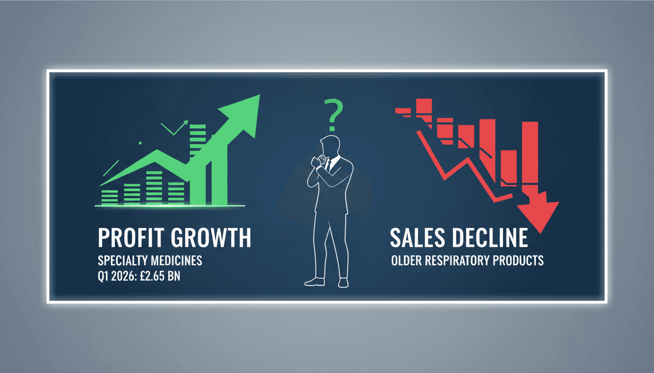 GSK Reports Q1 2026 Profit Growth Amid Concerns Over Specialty Medicines Outlook