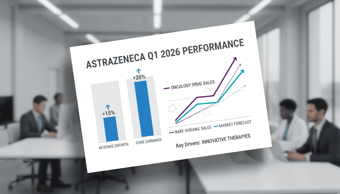 AstraZeneca Reports Strong Q1 2026 Financial Results Driven by Cancer and Rare-Disease Drug Sales