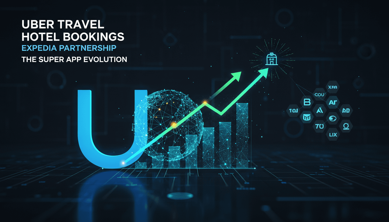 Uber expands app to include hotel bookings through Expedia partnership
