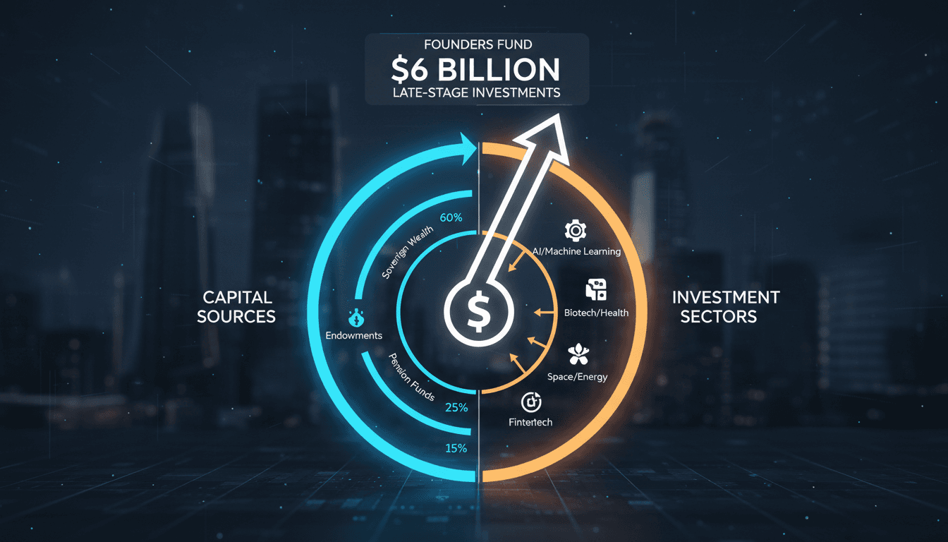 Founders Fund raises record $6 billion for late-stage investments