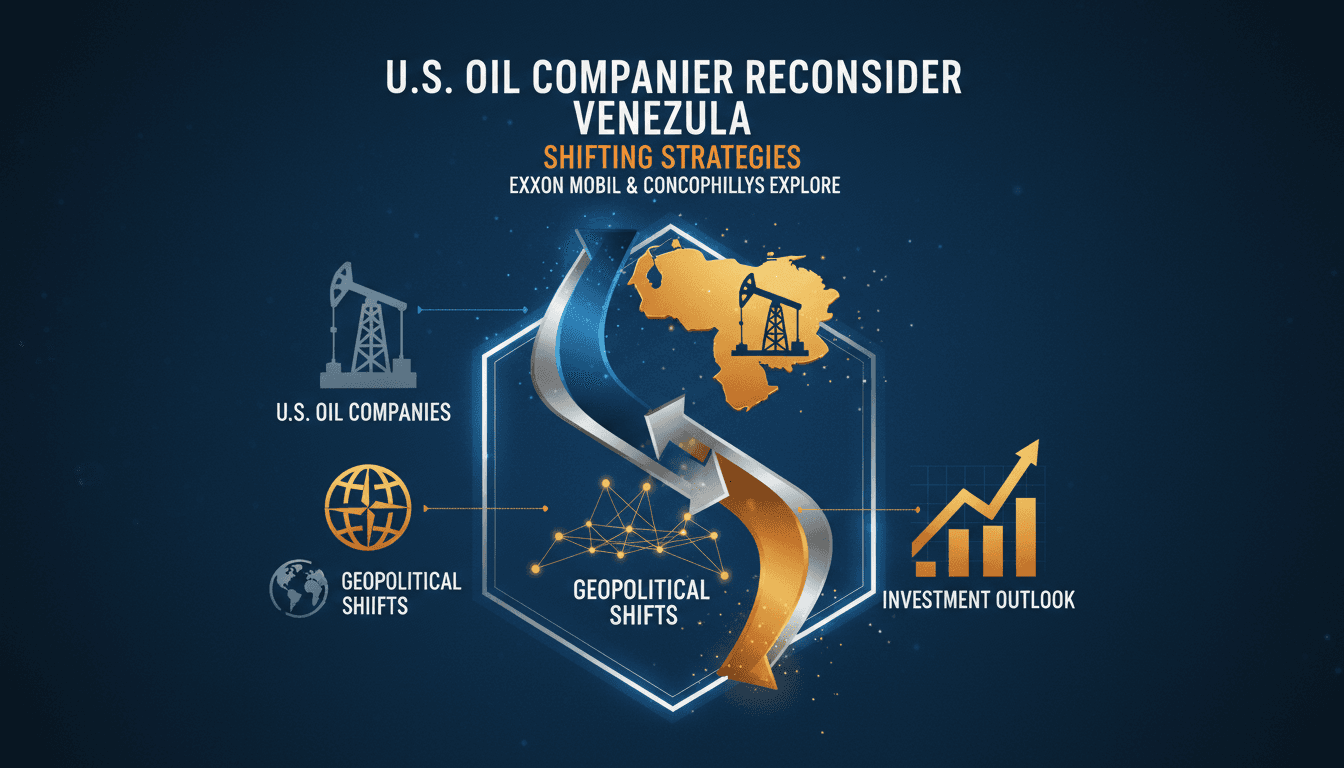 U.S. oil companies reconsider investments in Venezuela's oil sector