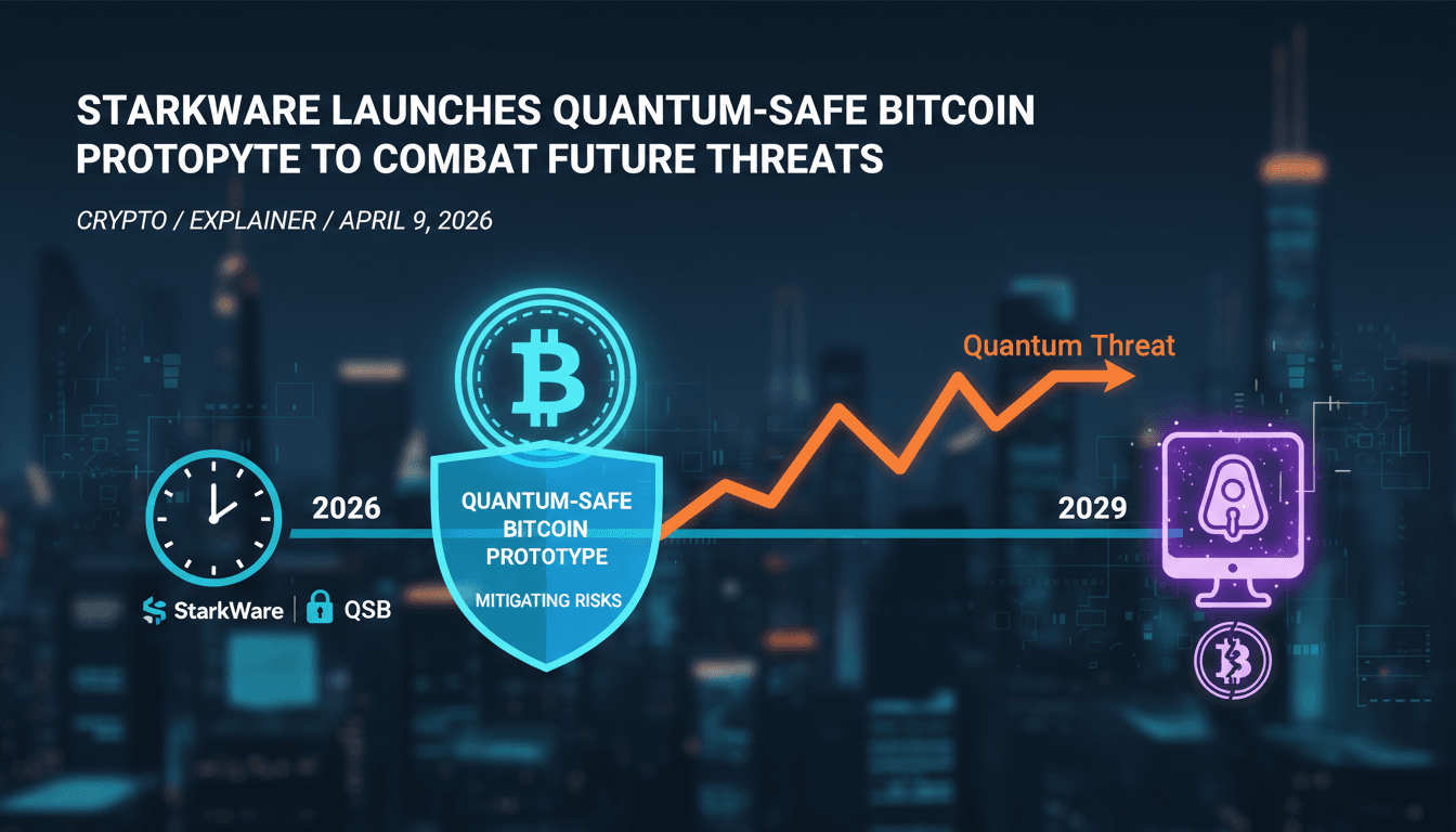 StarkWare Launches Quantum-Safe Bitcoin Prototype to Combat Future Threats