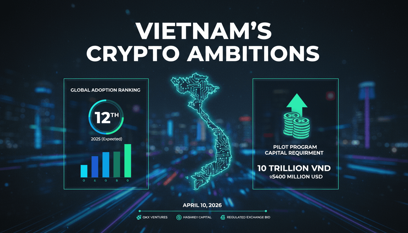 OKX Ventures and HashKey Capital Invest in Vietnam's CAEX for Crypto Exchange Pilot Program