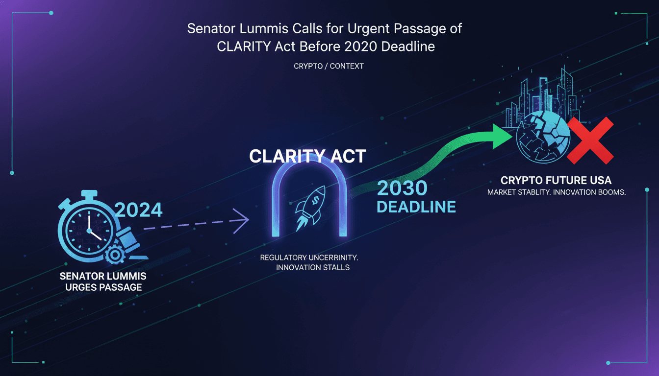 Senator Lummis Calls for Urgent Passage of CLARITY Act Before 2030 Deadline