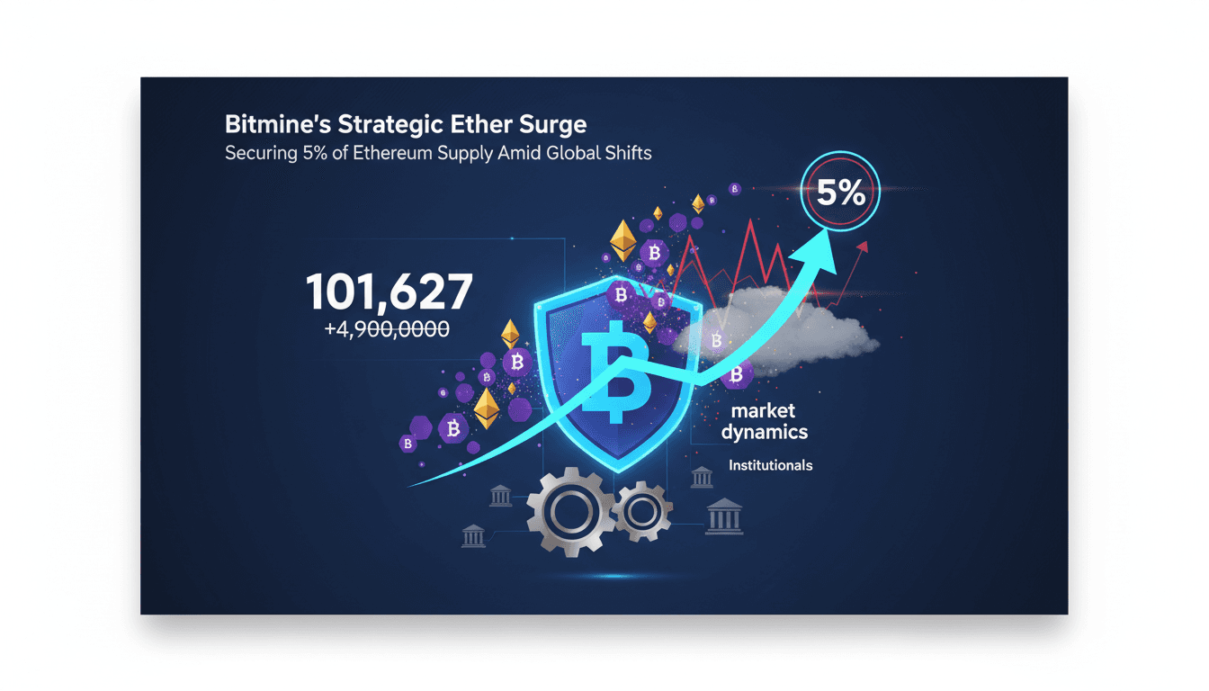 Bitmine acquires over 100,000 Ether to strengthen Ethereum holdings