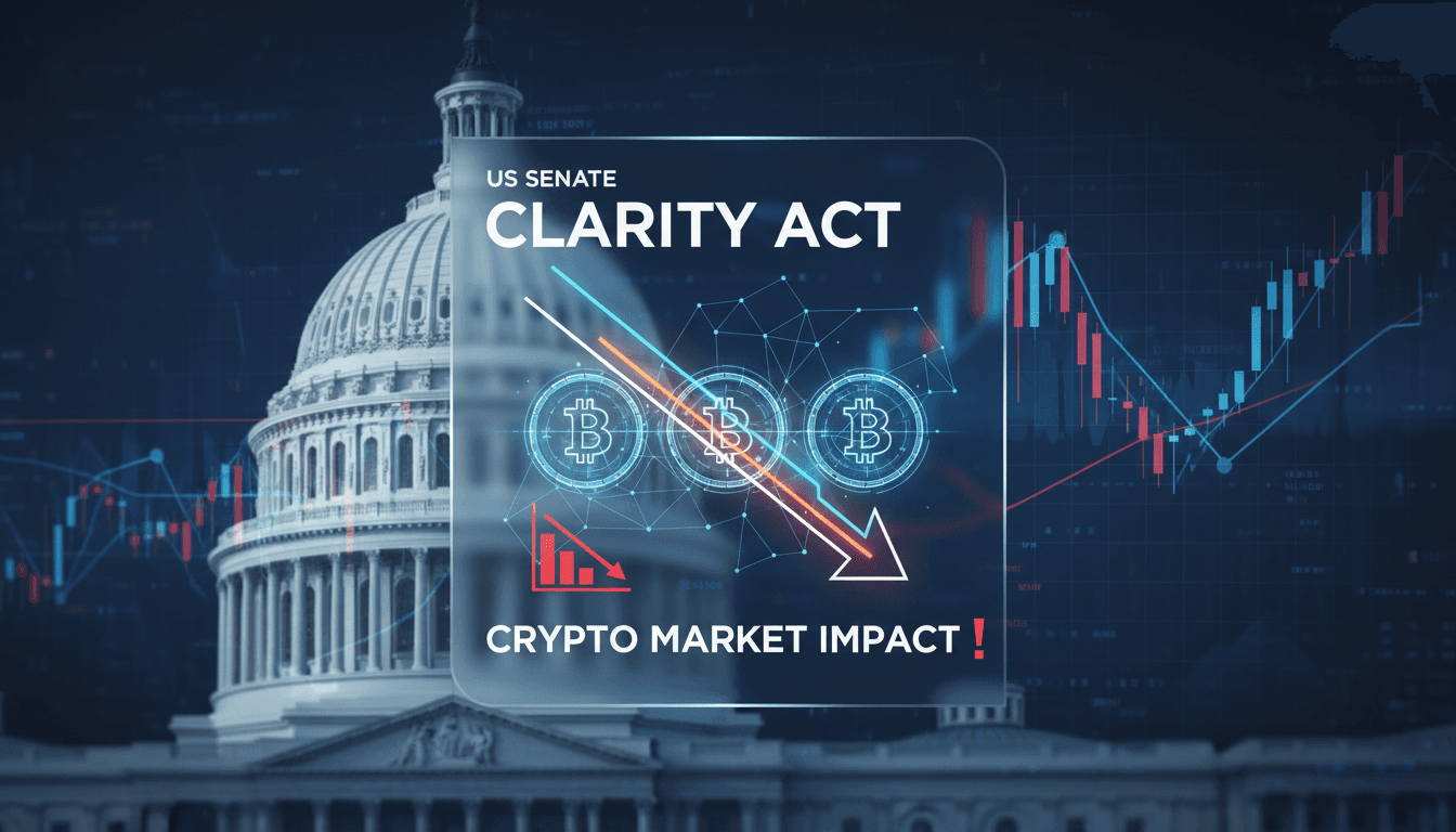 US Senate deliberates on CLARITY Act amid industry concerns over crypto market impact