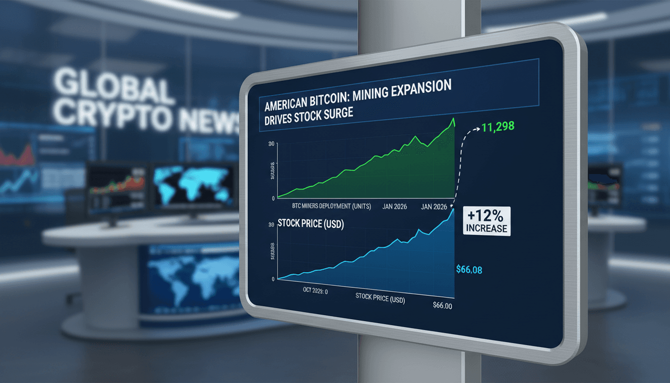 American Bitcoin expands mining operations with new ASIC miners