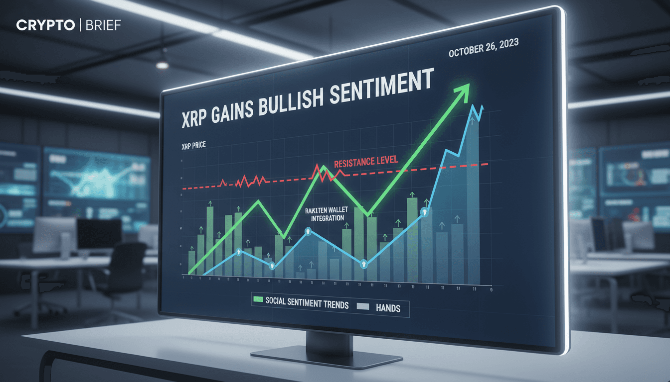 XRP Gains Bullish Sentiment Following Rakuten Wallet Integration