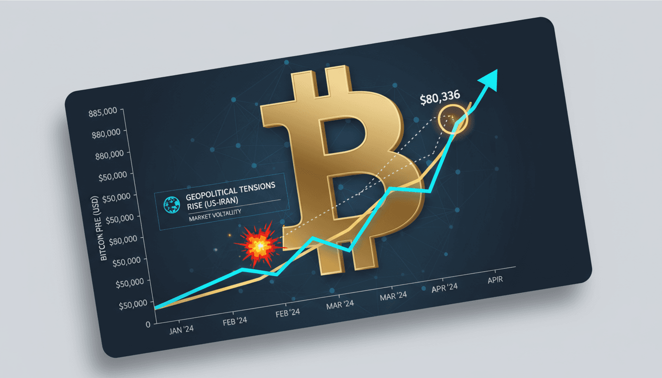 Bitcoin Surpasses $80,000 Amid Rising Geopolitical Tensions