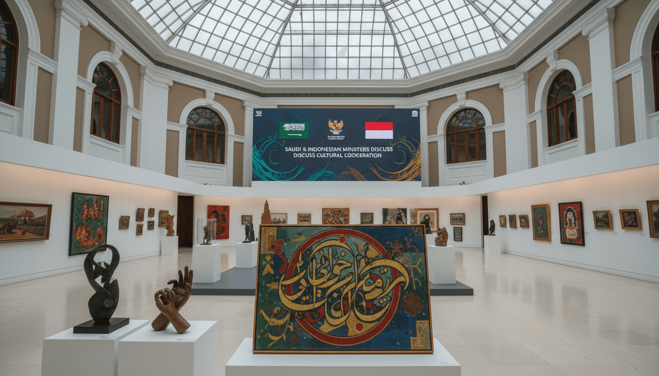 Saudi and Indonesian Ministers Discuss Cultural Cooperation in Jakarta