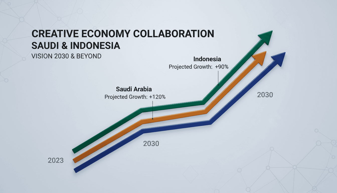 Saudi and Indonesian Ministers Discuss Creative Economy Collaboration in Jakarta