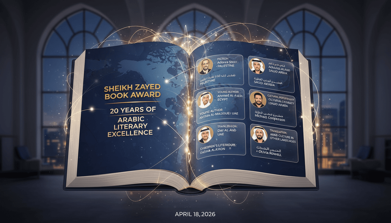 Sheikh Zayed Book Award Celebrates 20 Years of Arabic Literary Excellence with New Winners