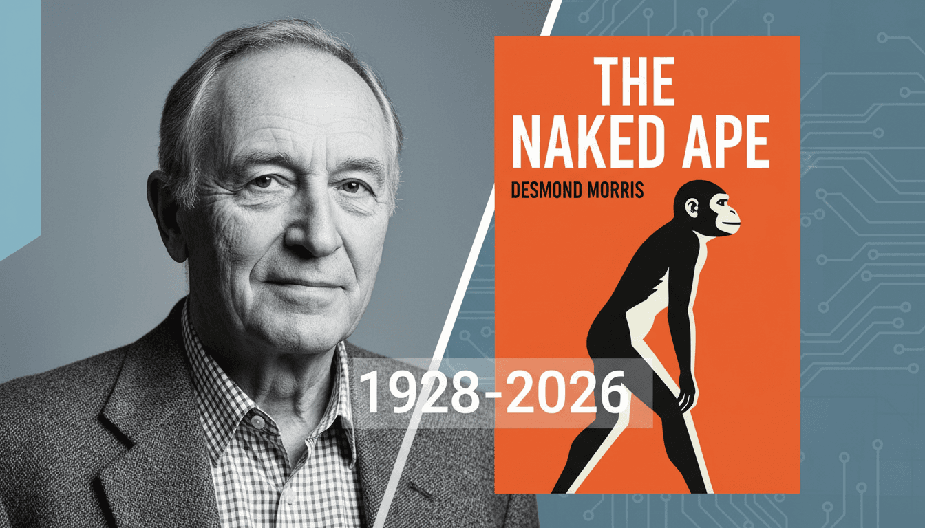 Desmond Morris, influential zoologist and author, passes away at 98