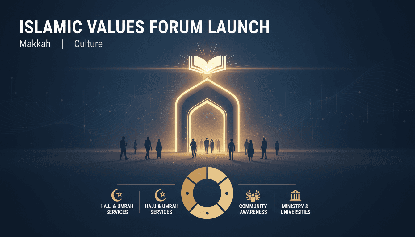 Launch of Islamic Values Forum by Deputy Emir of Makkah