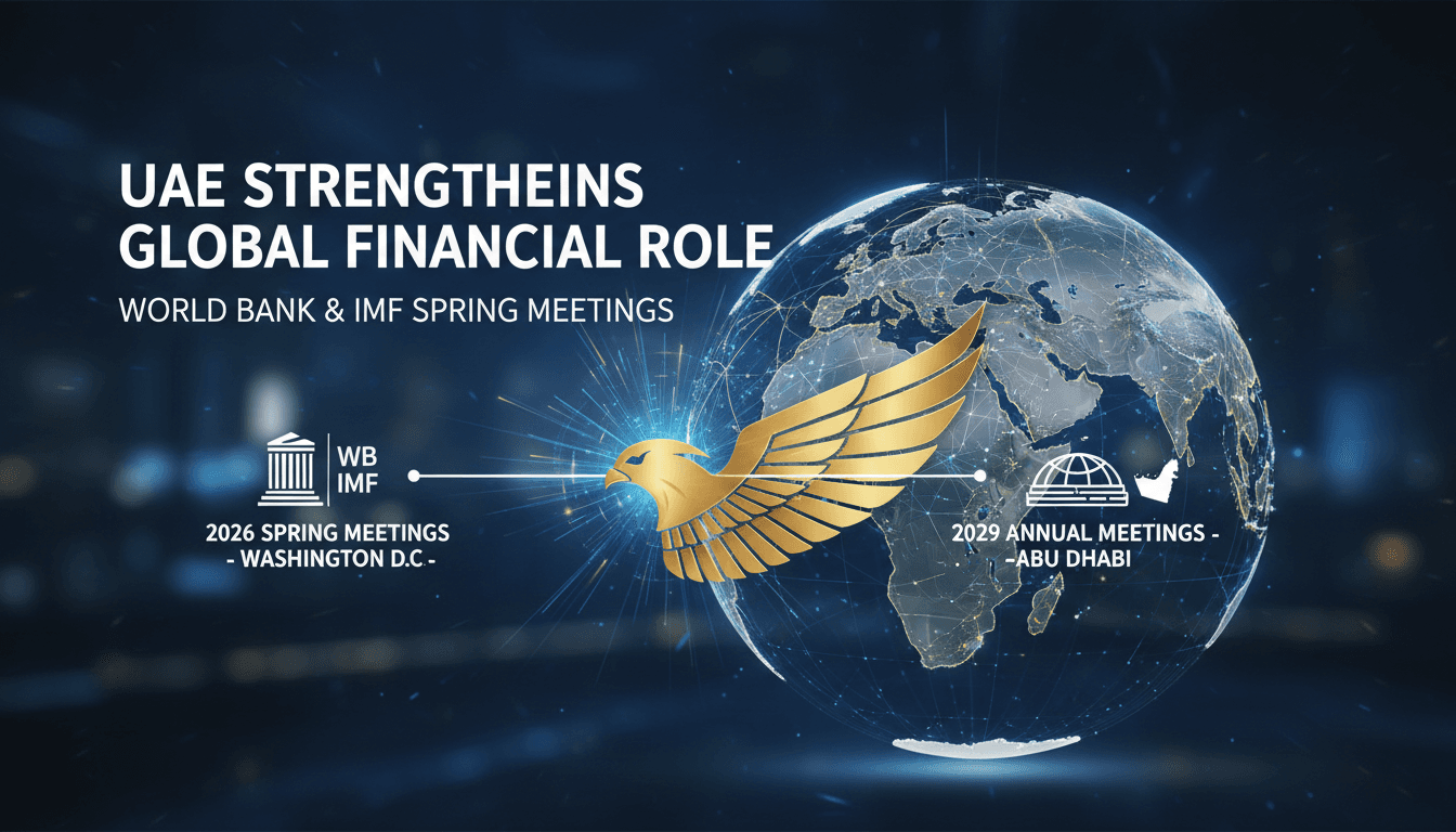 UAE Engages in World Bank and IMF Spring Meetings to Strengthen Global Financial Role