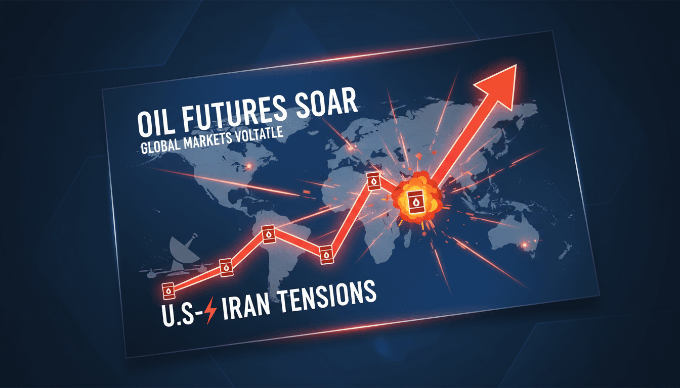 Oil futures rise for fourth consecutive session amid U.S.-Iran tensions