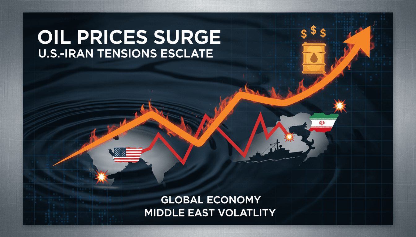 Oil prices rise amid escalating U.S.-Iran tensions