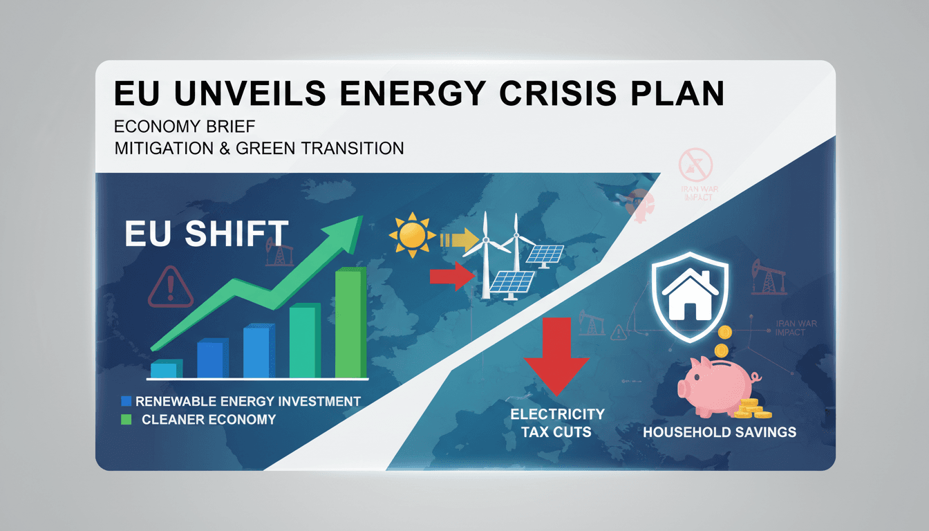 EU Unveils Comprehensive Energy Crisis Mitigation Plan Amid Iran War