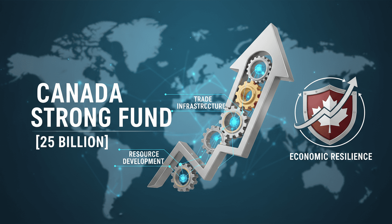 Canada launches $25 billion Canada Strong Fund to bolster economy