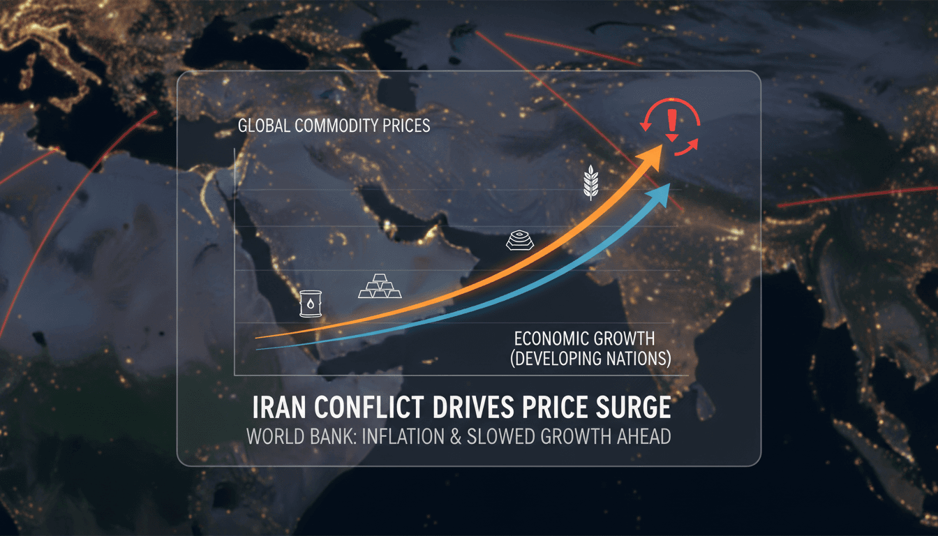 World Bank Warns of Rising Commodity Prices Due to Iran Conflict