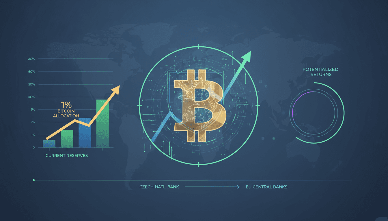Czech National Bank Considers Bitcoin Allocation for Reserves