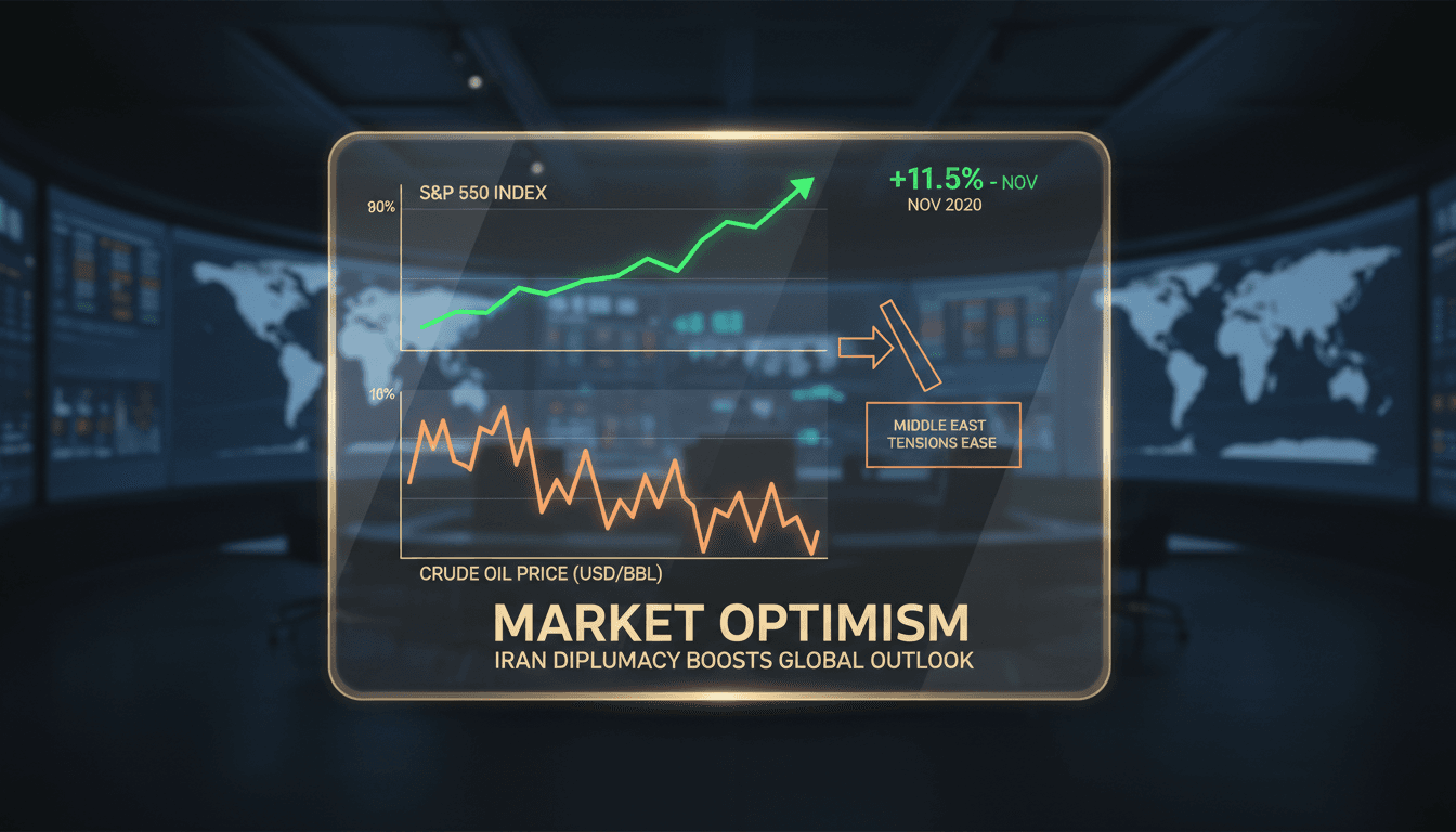 U.S. stock market reaches record highs amid Iran war negotiations
