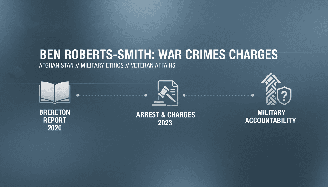 Ben Roberts-Smith Charged with War Crimes in Afghanistan