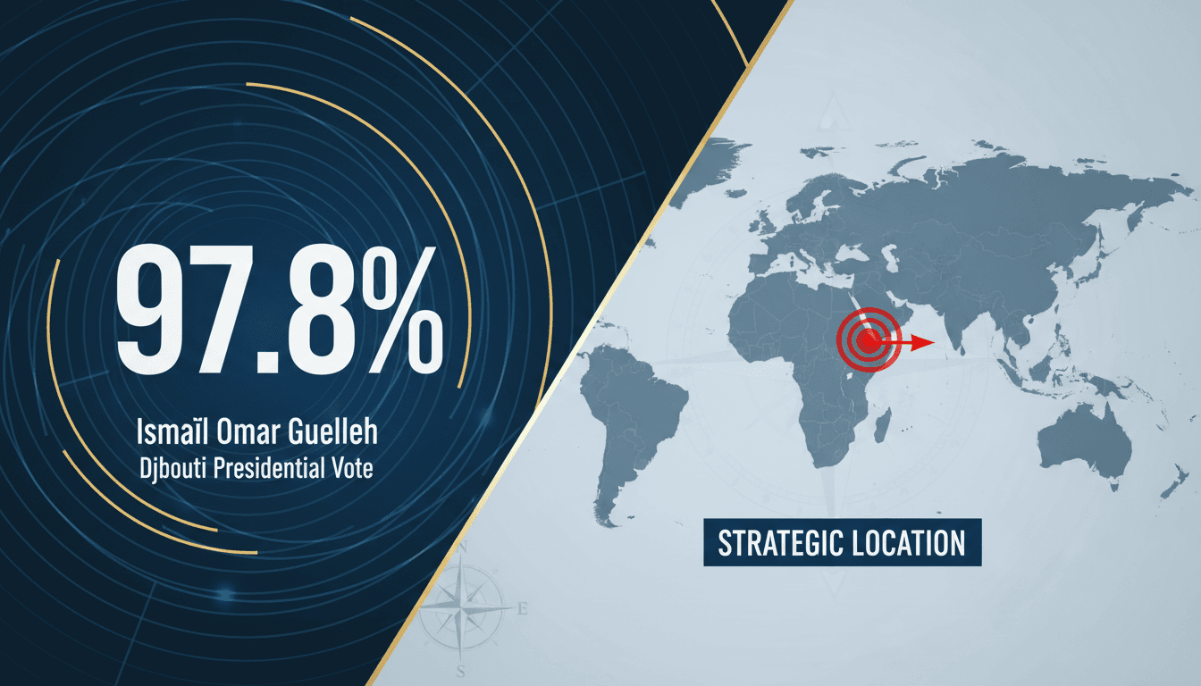 Ismaïl Omar Guelleh Secures Sixth Term as President of Djibouti with 97.8% Vote