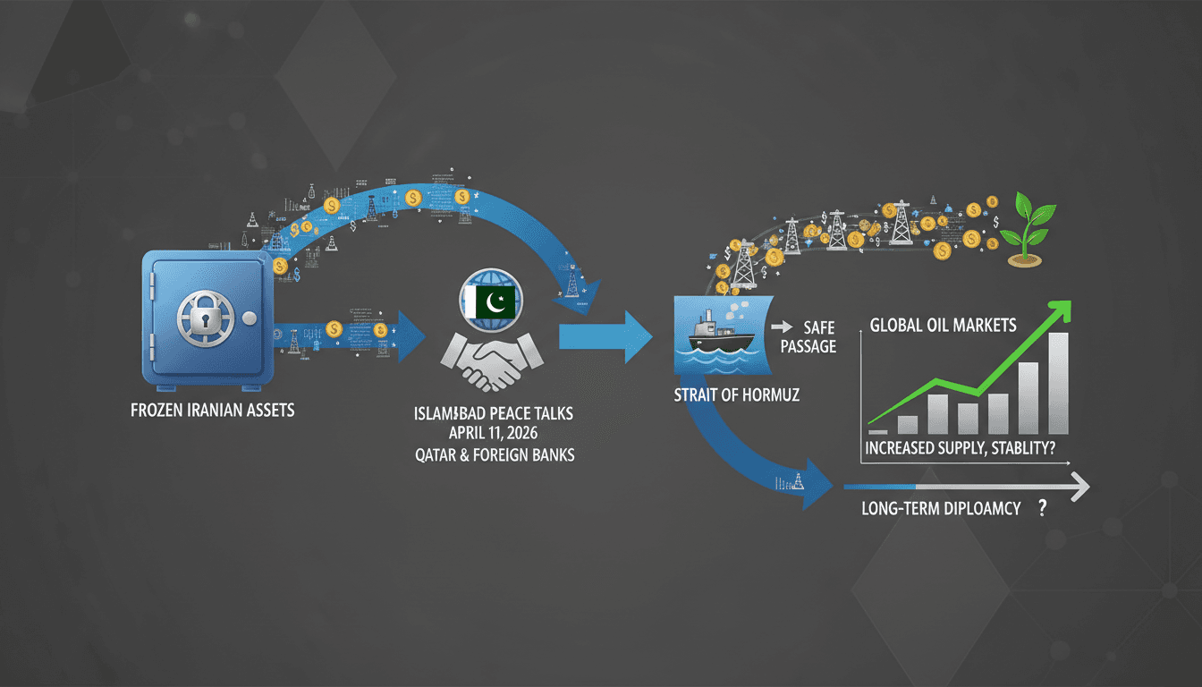 US Agrees to Release Frozen Iranian Assets During Peace Talks in Islamabad
