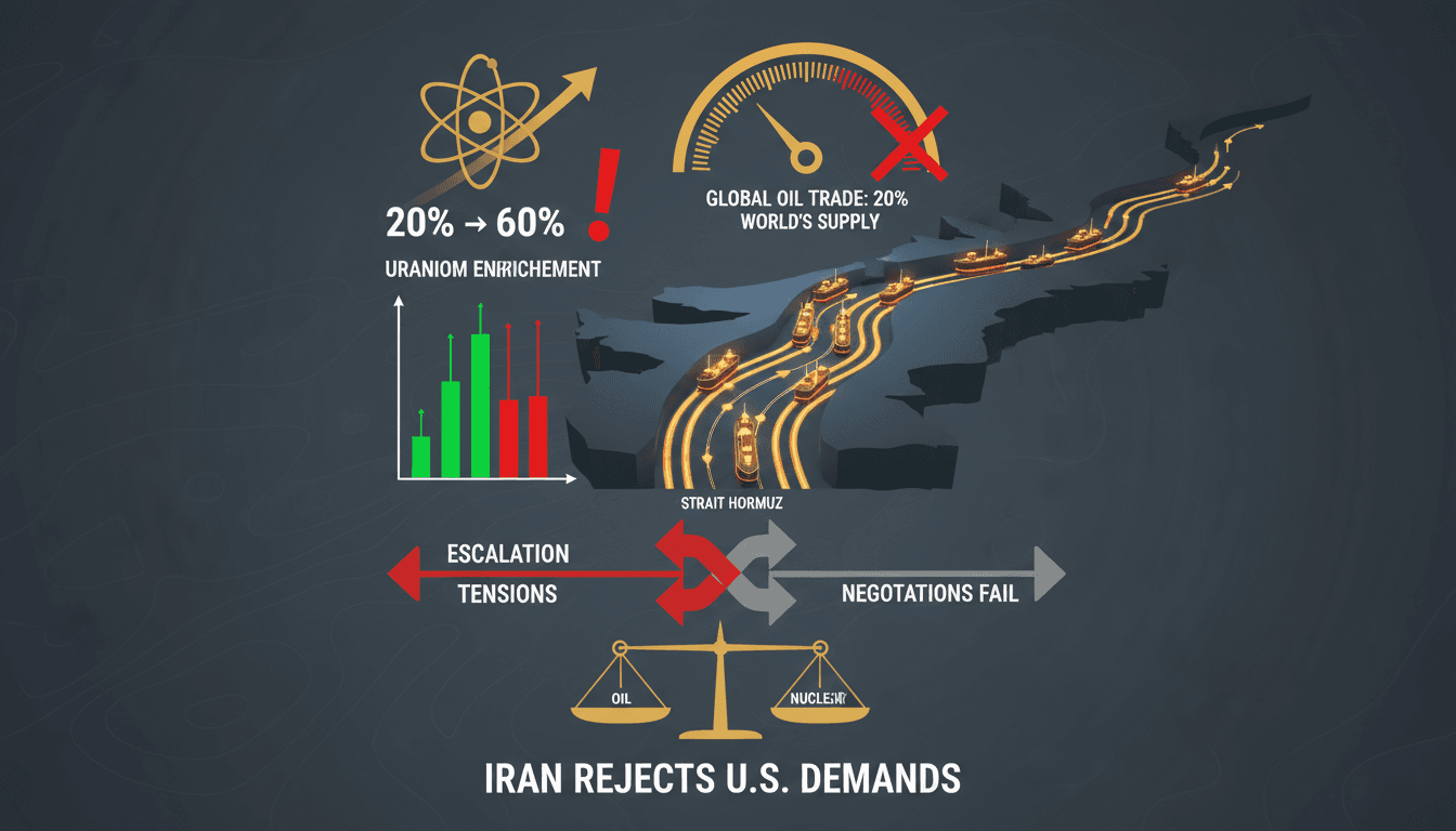 Iran Rejects U.S. Demands in Islamabad Negotiations Over Nuclear and Proxy Funding Issues