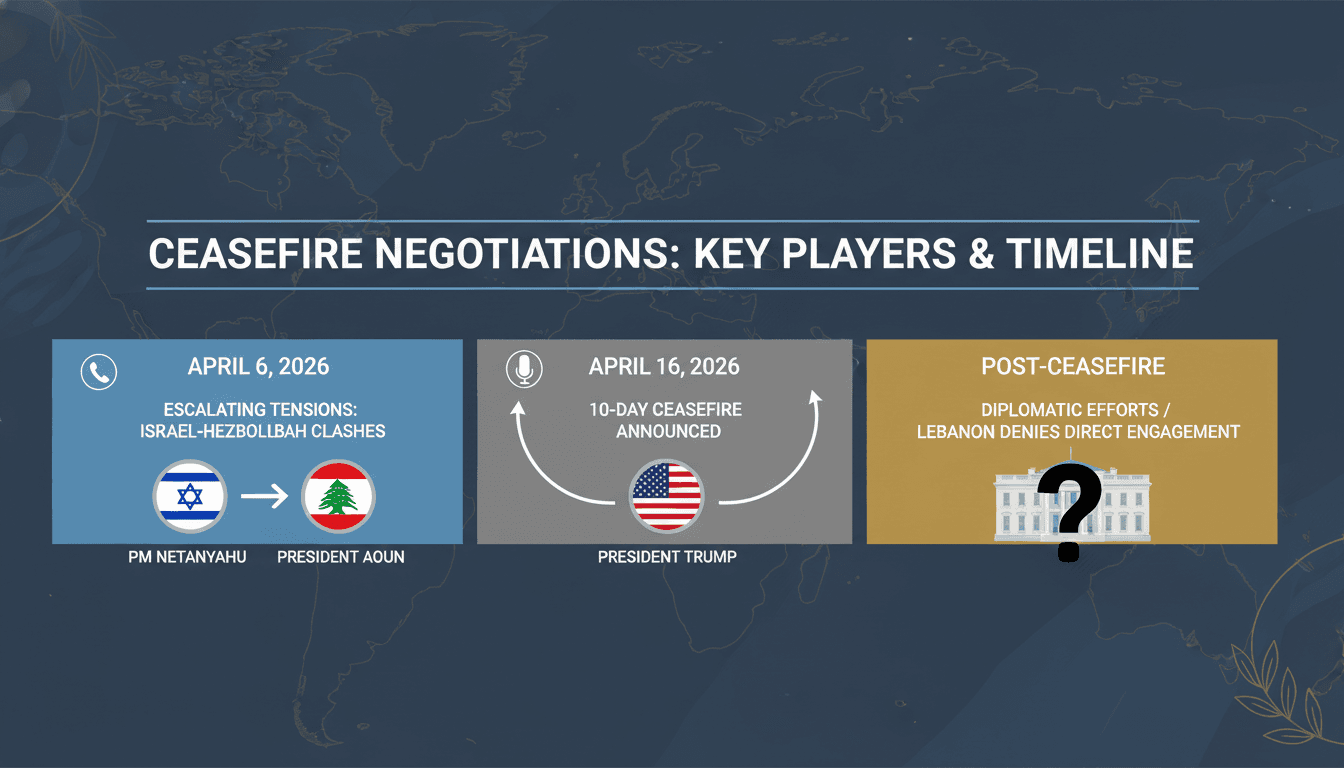 Trump Invites Netanyahu and Aoun for White House Talks Following Ceasefire Announcement